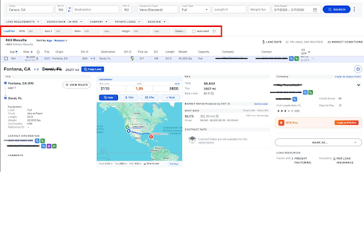 LoadPilot :: AI dispatch tool for DAT One & Truckstop — smart filters, 1-click email, broker check, profit calculator, route maps