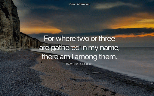 Selah :: A minimal, beautiful daily Bible verse experience that replaces the Chrome new tab page.