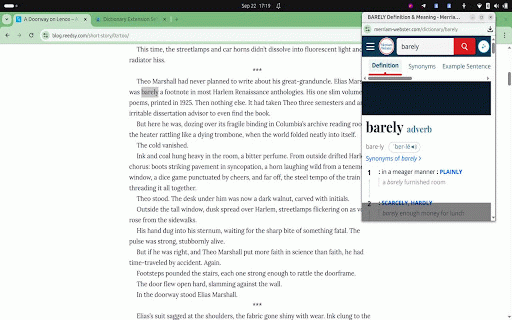 Cambridge-Oxford-Merriam dictionary lookup :: Instant dictionary lookups for English learners with Cambridge, Oxford, and Merriam-Webster dictionaries