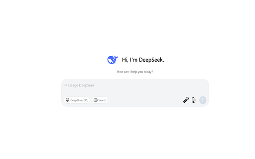 DeepSeek Microphone :: Adds a microphone button to DeepSeek for speech-to-text prompts.