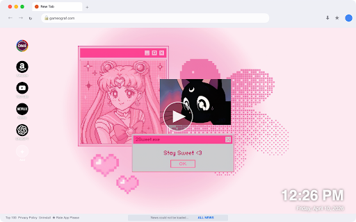 Sailor Moon Sweet Live Wallpaper :: Transform your new tab with enchanting Sailor Moon live HD wallpapers that bring magical moments to your browsing experience!