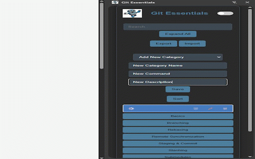 Git Essentials :: Quick access to essential Git commands.