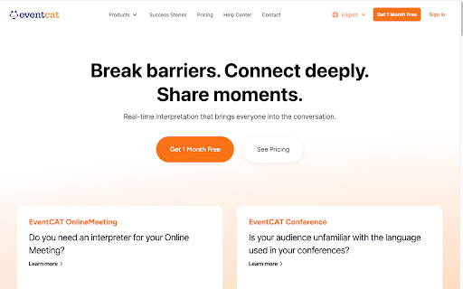 EventCAT Meeting Assistant :: Instantly add EventCAT's AI translation bot to your online meetings