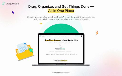 dragdropdo - file converter, compression, and sharing :: Opens the dragdropdo tools easily from the extension