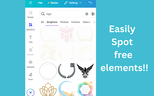Canva Free Filter :: Use this extension to easily spot free filters in Canva, if extension is on, that only highlights the free filter.