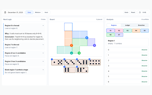 Pips Hint :: Get spoiler-safe Pips hints, next logic, and helper tools for the daily NYT Pips puzzle.