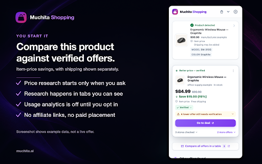 Muchita Shopping - Compare Prices, Find It Cheaper :: Compare prices across stores and find it cheaper. No account, no affiliate links, no paid placement.