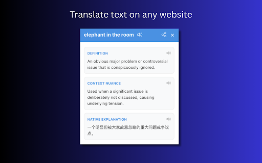 LingualSnap: AI Language & Context Translator :: Master any language with AI. Translate words or phrases in context and instantly get native definitions, pronunciation, and nuances.