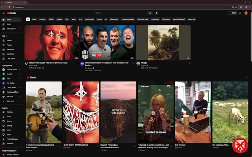 Compact Grid Browser - For YouTube™ :: Make YouTube cleaner and easier to browse: compact grid, smaller thumbnails, hide Shorts, cut visual clutter.