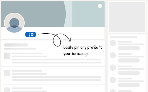 PinIn :: Pin LinkedIn profiles and view them on your homepage.