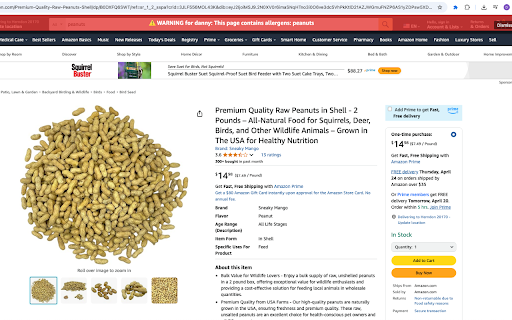 Allergen Detector :: Scans product pages for allergens and shows color-coded warnings for family members