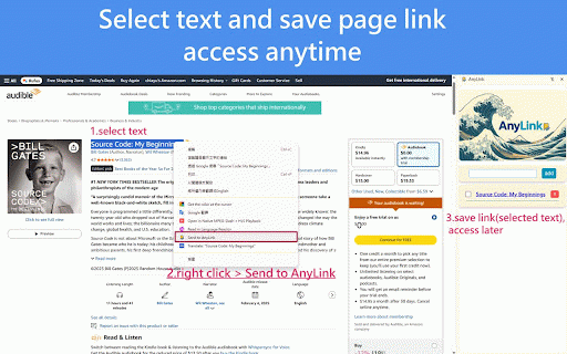 AnyLink :: Save links anywhere. Access anytime