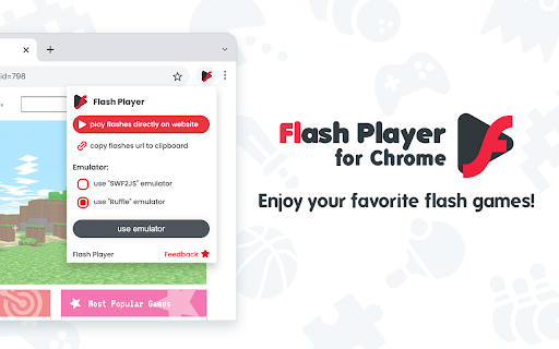 Flash Player - enable flash content :: The fastest way to play your favorite flash content across the web – with Ruffle or swf2js emulators!