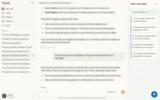 AI Chat Messages Toolkit :: Navigate your AI chat messages instantly. Works with ChatGPT, Claude, Perplexity, Gemini, and Copilot. 100% free, privacy-first.