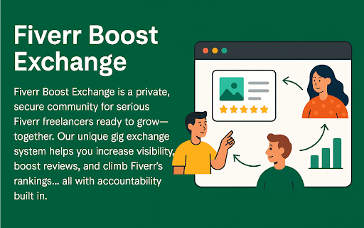 Fiverr Boost Exchange :: Fiverr Boost Exchange is a private, secure community where top freelancers exchange gigs to boost reviews and rankings.