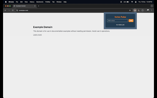 NotesPulse :: A simple, fast notes extension that lets you save, manage, and delete notes instantly right from your browser toolbar