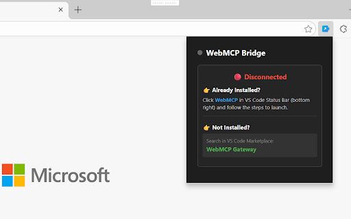 WebMCP Bridge :: Connect Web AI to local MCP Gateway (Zero-Config)