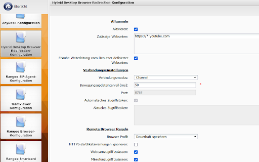 HD BrowserRedirection Extension :: Allows to redirect Browser Requests to a client through TCP, RDP Channel or ICA Channel.