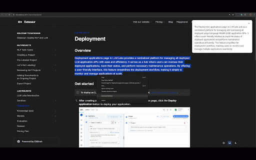 Text Summarizer :: Chrome extension for text summarization