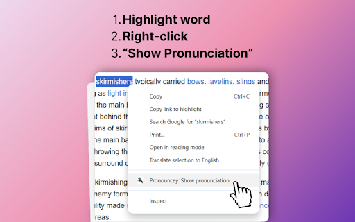 Pronouncey: Real-World English Pronunciation from Native Speakers :: Hear how words are pronounced in real life conversations through video examples.