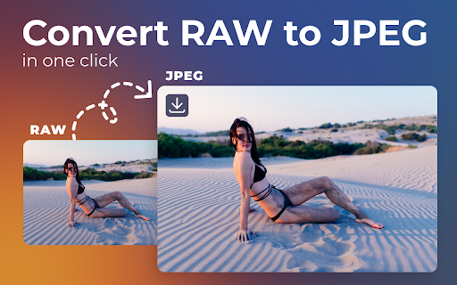 RAW to JPG Converter — Offline & Batch :: Convert RAW photos to JPG, PNG, WebP & TIFF in your browser. 100% local — no uploads. 200-file batch, EXIF & GPS control.
