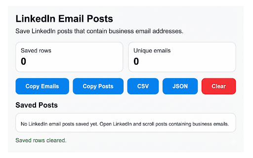 Linkedin Job Saver :: Save LinkedIn job posts you visit and sync them to your personal dashboard.