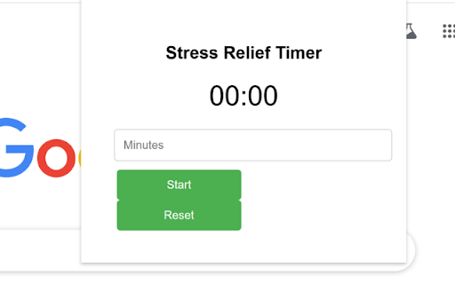 Stress Relief Timer :: A quick timer for stress-reducing meditation sessions.