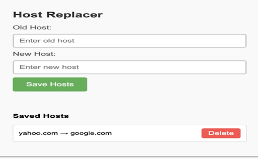Host Replacer :: Replaces the host dynamically based on user input.