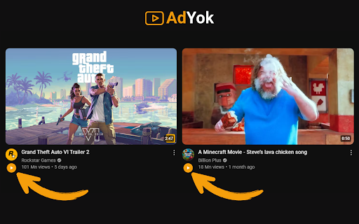 AdYok - Watch YouTube Ad-Free Videos :: An add-on that lets you watch YouTube videos without ads.