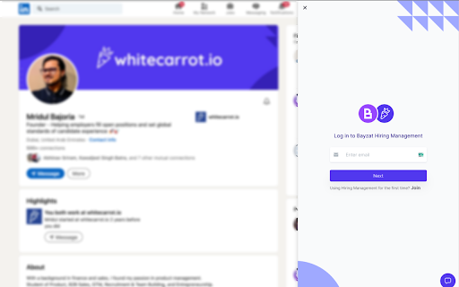 Whitecarrot Hiring Management :: Add candidates & Review candidate submissions in ease.