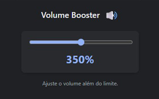 Volume Booster :: Extensão para aumentar o audio da aba