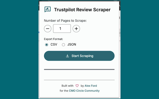 Trustpilot Review Scraper :: Scrape reviews from Trustpilot
