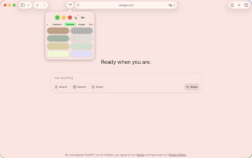 Colorful Background :: Website background changes according to your mood, bringing endless joy!