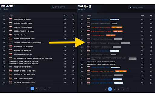 1.도서 목록 매칭 매니저 :: 상세 설명: https://github.com/dongkkase/Chrome_Library_Management
- 실시간 소장 목록 비교: 만화/소설 게시물 제목을 분석하여, 내가 소장하고 있거나 추적 중인 작품인지 실시간으로 비교해…