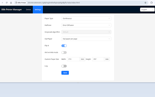 Xlife Printer :: Printer driver for Chromebook & Chrome Browser. It is work with Xlife printer.