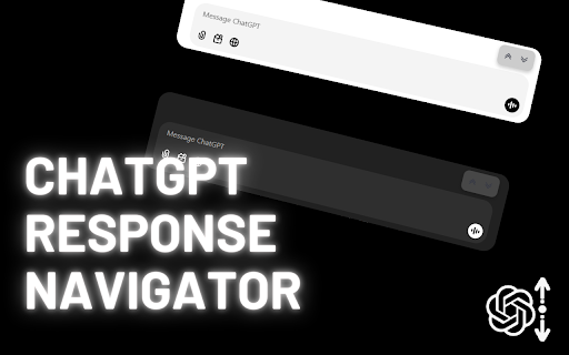 ChatGPT Response Navigator :: Jump between ChatGPT messages with a single click or keyboard shortcuts