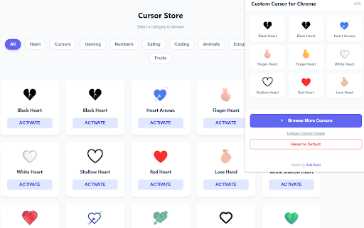 Custom Cursor for Chrome :: A large collection of free Fun custom cursors for Chrome