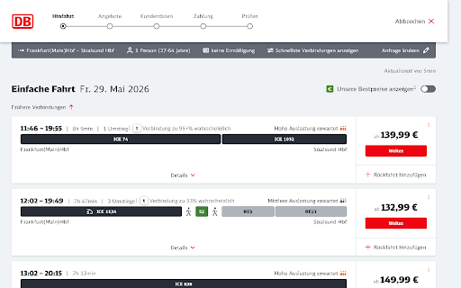 Trainator :: Trainator data overlay for DB Navigator