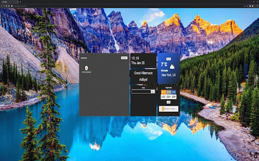 Devs Tab :: An easy-to-use settings page that allows developers to customize the look and behavior of the new tab extension to fit their needs.