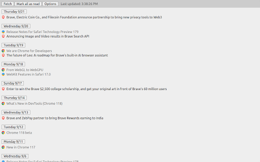 Fjord :: Host-free RSS reader in your browser.