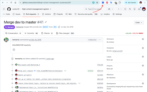 Devin Review Redirect :: Open the Devin review page for the current GitHub pull request in a new tab.