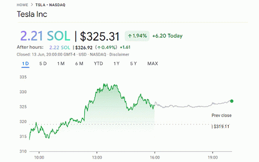 Degen Cost :: Convert product prices to Solana (SOL) equivalents on shopping websites