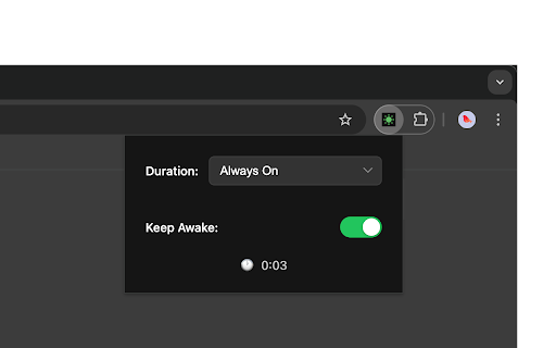 ScreenAwake - Keep Screen On :: Prevents your screen from going to sleep while you work, read, or present.