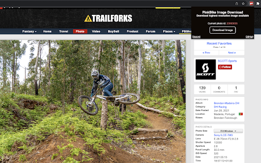 PinkBike Photo Downloader :: Download pinkbike photos in highest resolution available (original size)
