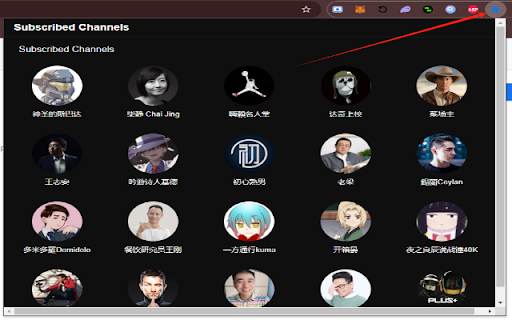 YouTube Grid Subscriptions :: Display YouTube subscriptions in a grid view with sorting and filtering options