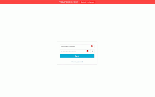 Environment Switcher :: Switch between development and production environments with visual indicators
