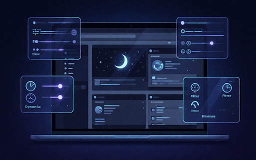 NightShift – Dark Mode for Every Website :: Dark mode for every website. Reduce eye strain with smart dark themes, per-site control, scheduling & night mode. Free.