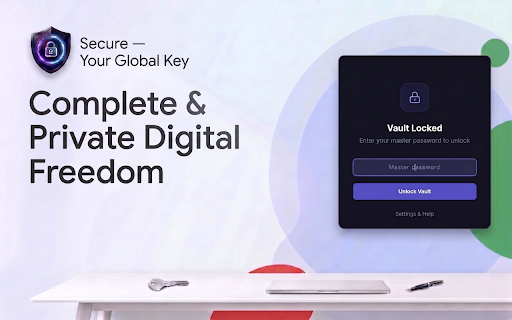 Authenticator — TOTP/HOTP Vault :: Secure 2FA authenticator. Generates TOTP/HOTP codes from an AES-256-GCM encrypted local vault. 100% private & client-side.