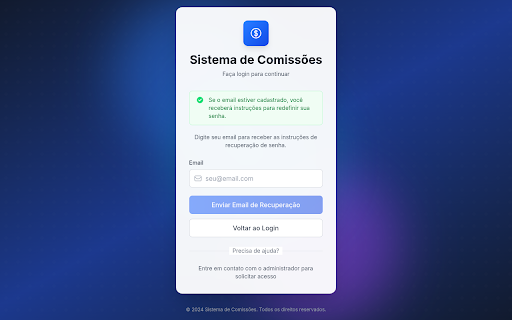 CRM Calculator - Calculadora de Comissões :: Sistema de cálculo automático de comissões de vendas integrado ao CRM. Sincronização automática e relatórios detalhados.