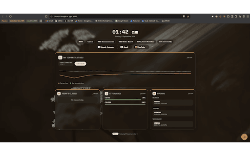 What if CGPA Planner :: Edit, analyze, and plan your semesters, plus a quick-glance widget for today's routine and attendance on the NSU RDS portal.